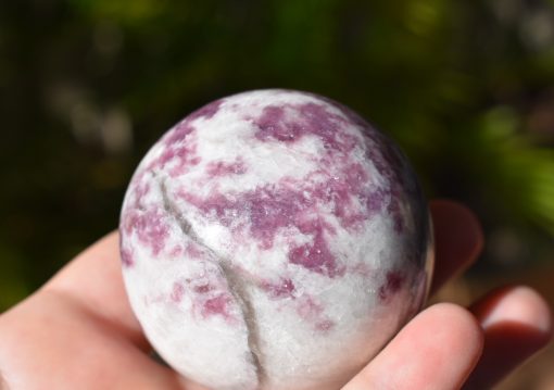 Lepidolite Sphere Ball - Image 4