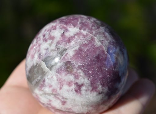 Lepidolite Sphere Ball - Image 3