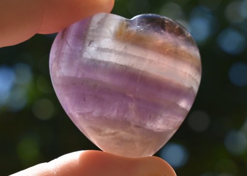 Amethyst Heart - Small