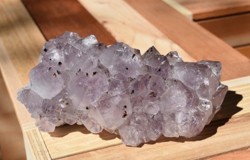 Amethyst Cluster with Cacoxenite - Image 6