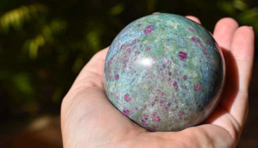 Ruby Fuchsite Ball - Image 2